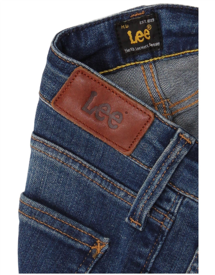 Vaqueros Ajustados Lee Mujer W26 L30 Azul