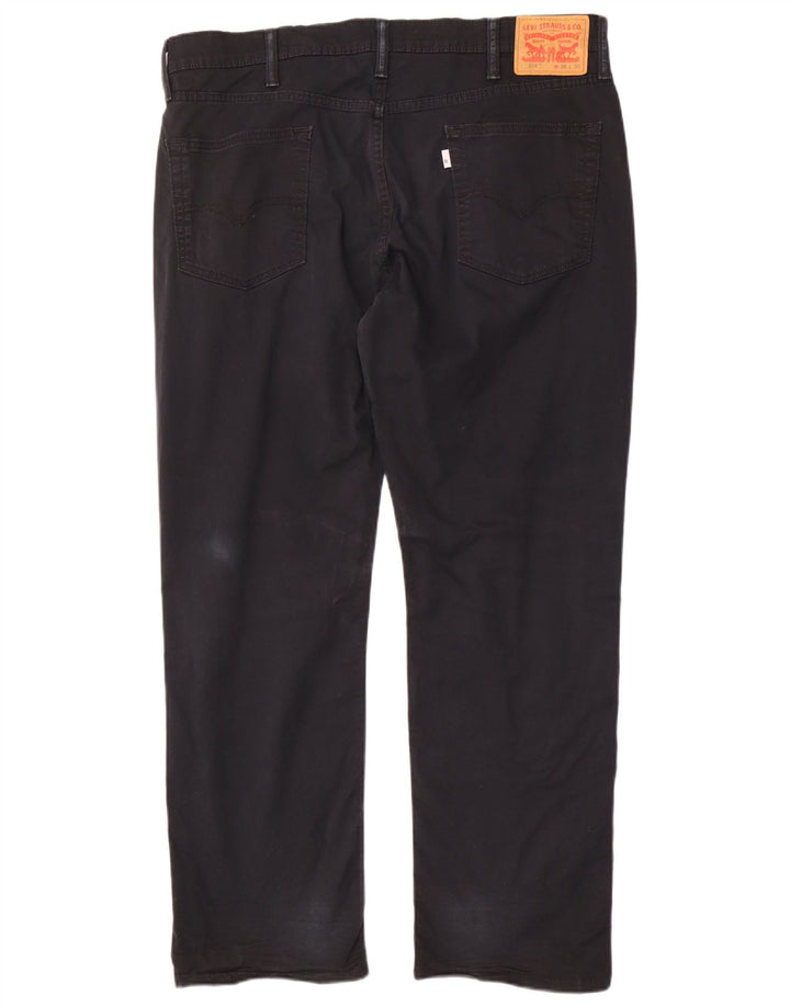 Levi's Jeans rectos 514 para hombre W38 L30 Algodón negro