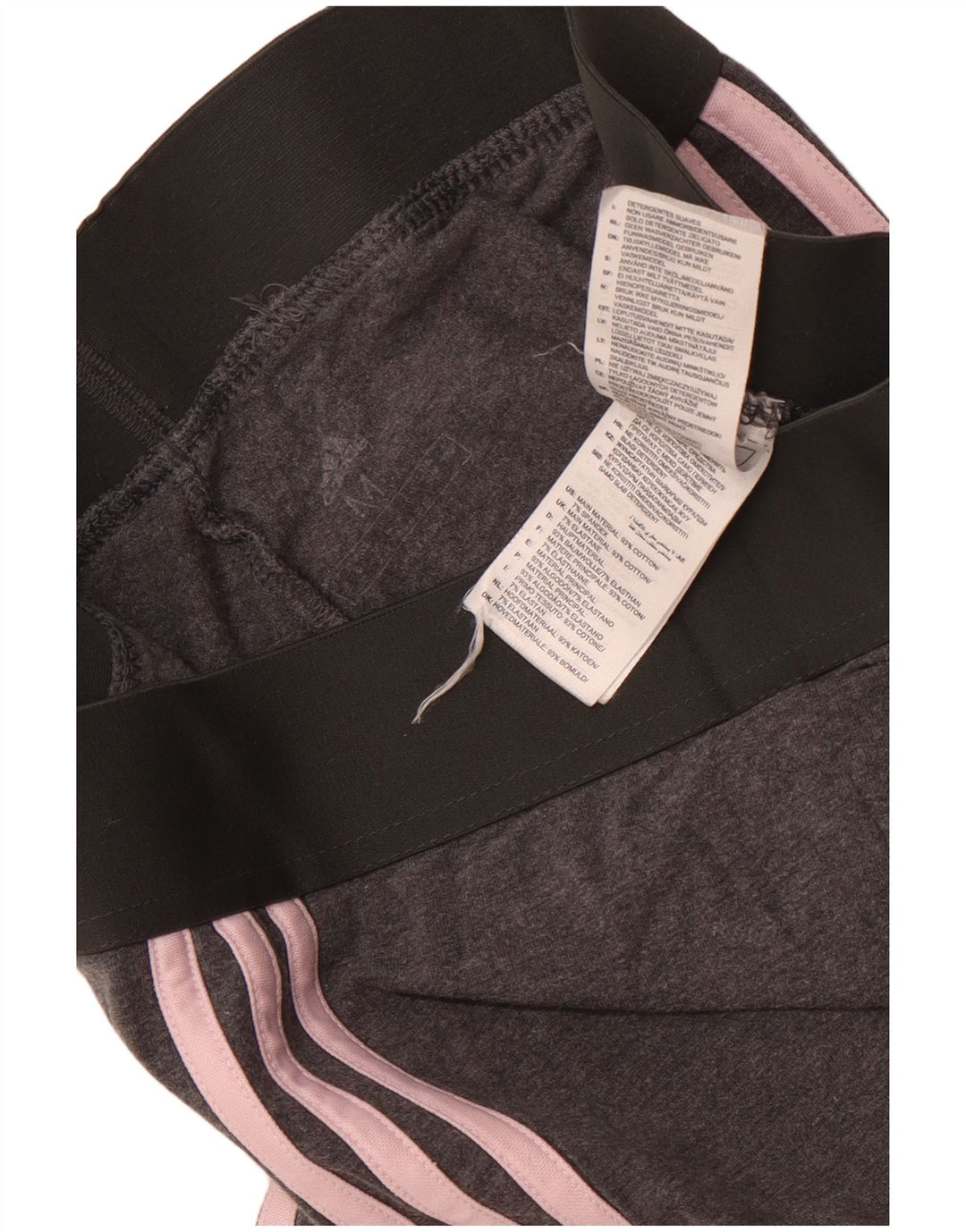Adidas Leggings para mujer Reino Unido 12 Algodón gris medio