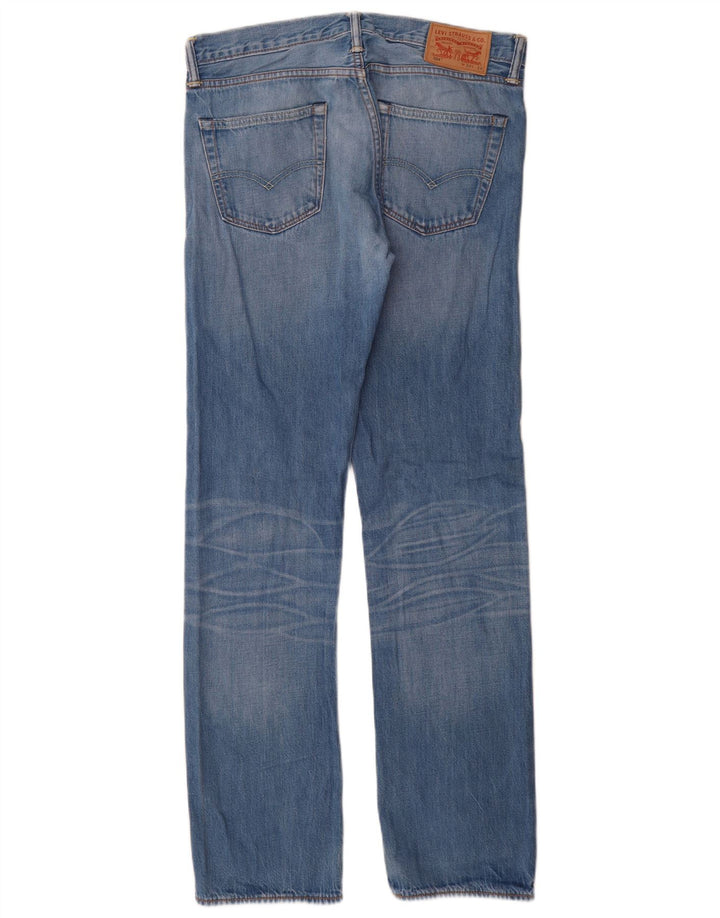 Levi's Vaqueros rectos 504 para hombre W32 L34 Algodón azul