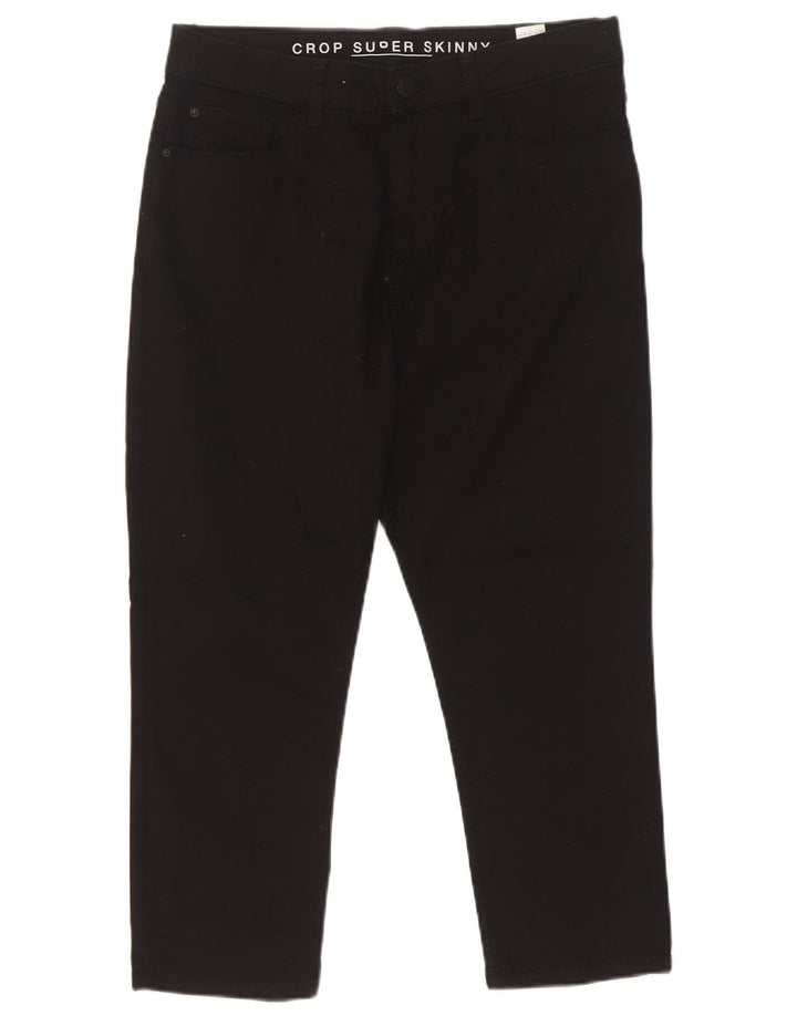 Marks & Spencer Pantalones Cortos para Mujer UK 12 Medium W30 L22 Negro