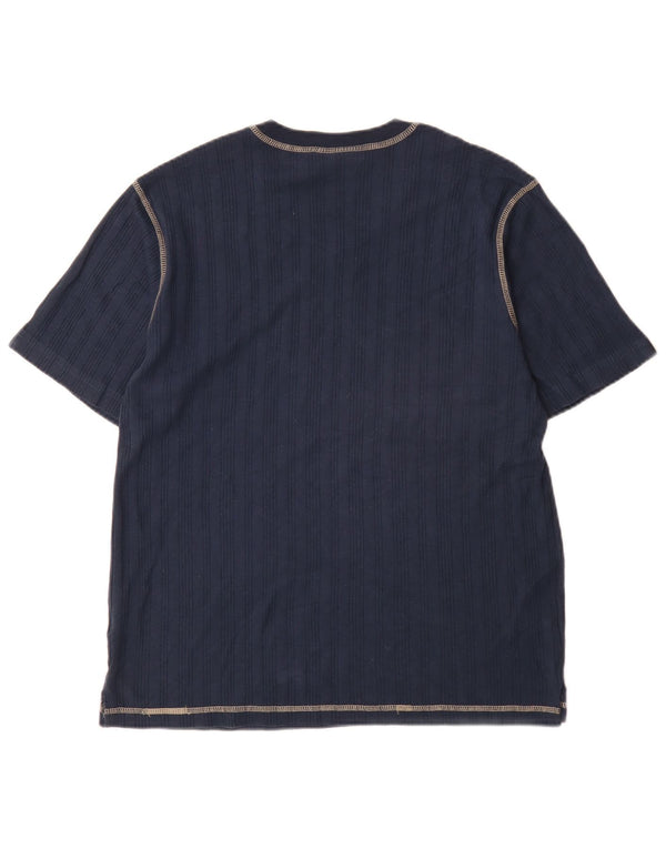 Camiseta Tommy Hilfiger Hombre Top Medium Azul Marino Algodón