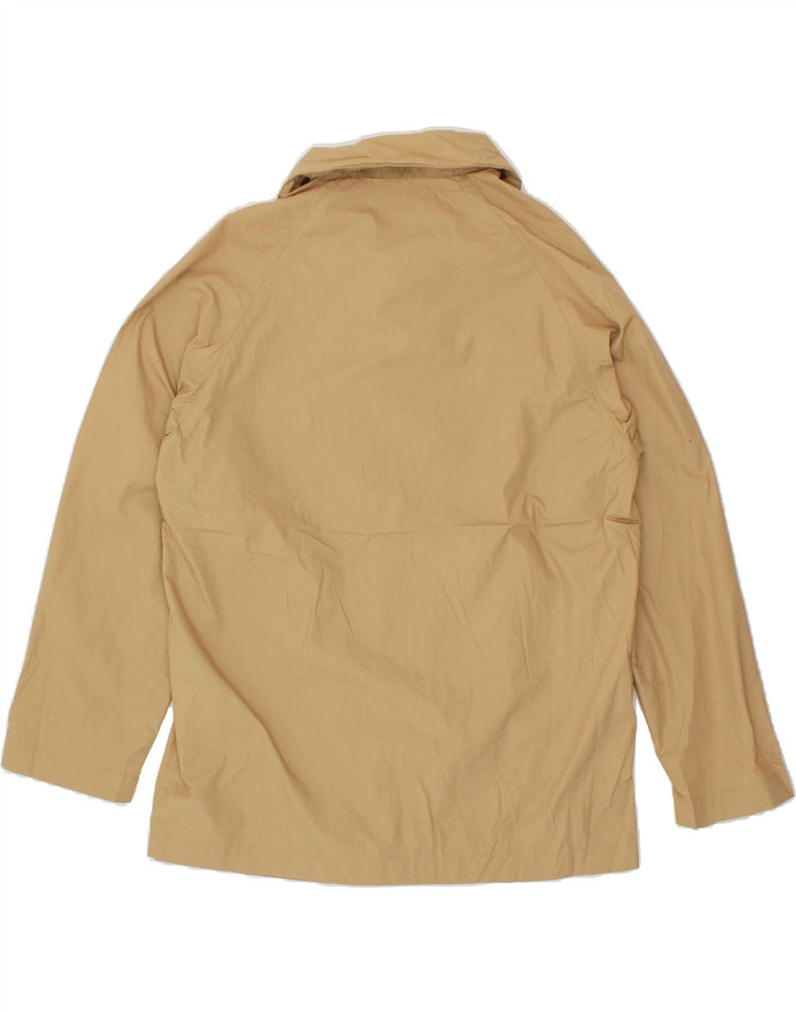 SERGIO TACCHINI Womens Windbreaker Jacket UK 10 Small Beige Polyester Vintage Sergio Tacchini and Second-Hand Sergio Tacchini from Messina Hembry 
