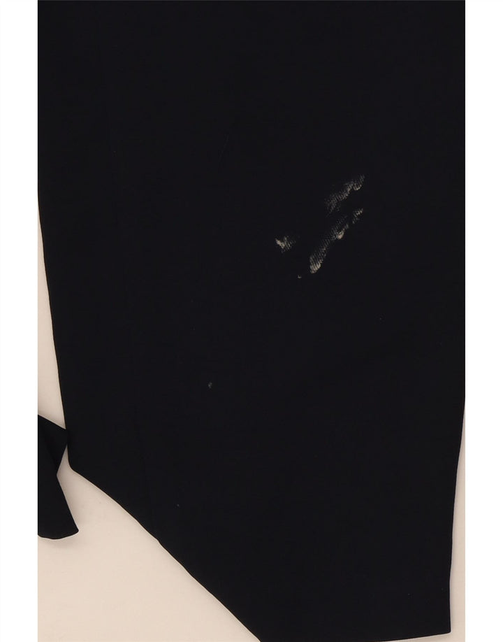 Zara Mujer Pantalón Chándal UK 6 XS Azul Marino Poliéster