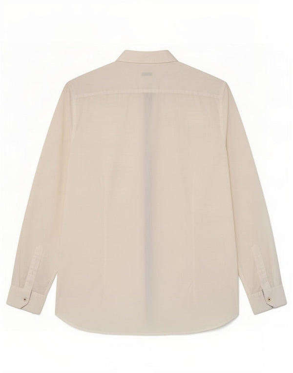 Ted Baker Camisa para hombre Talla 6 2XL Algodón blanco