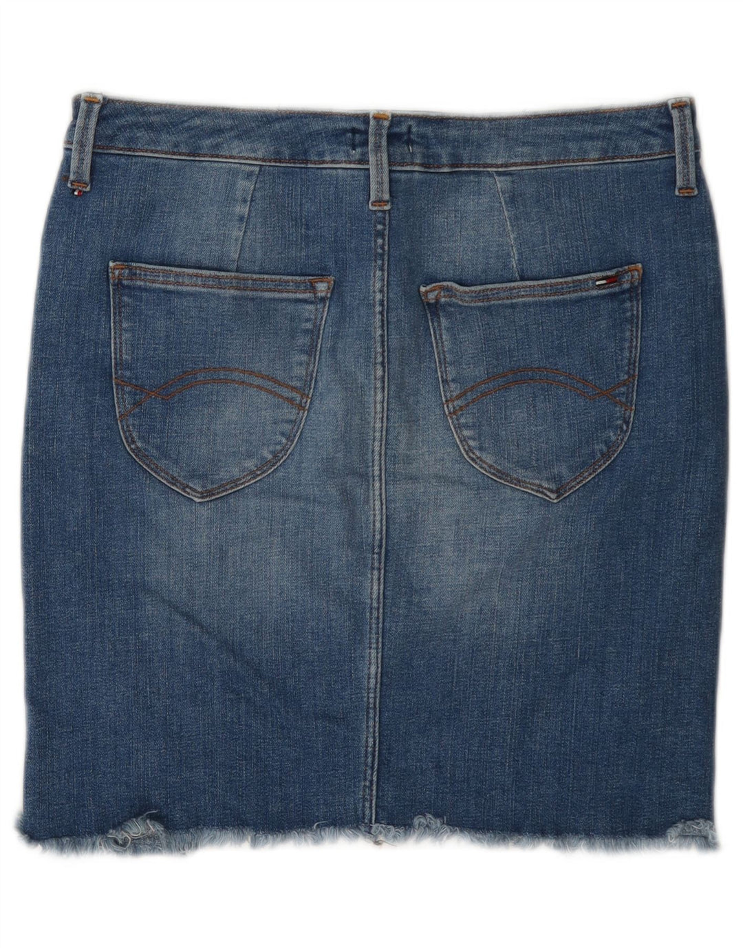 Minifalda Vaquera Tommy Hilfiger Mujer Mediana W28 Algodón Azul