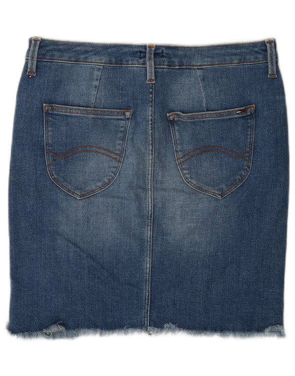 Minifalda Vaquera Tommy Hilfiger Mujer Mediana W28 Algodón Azul