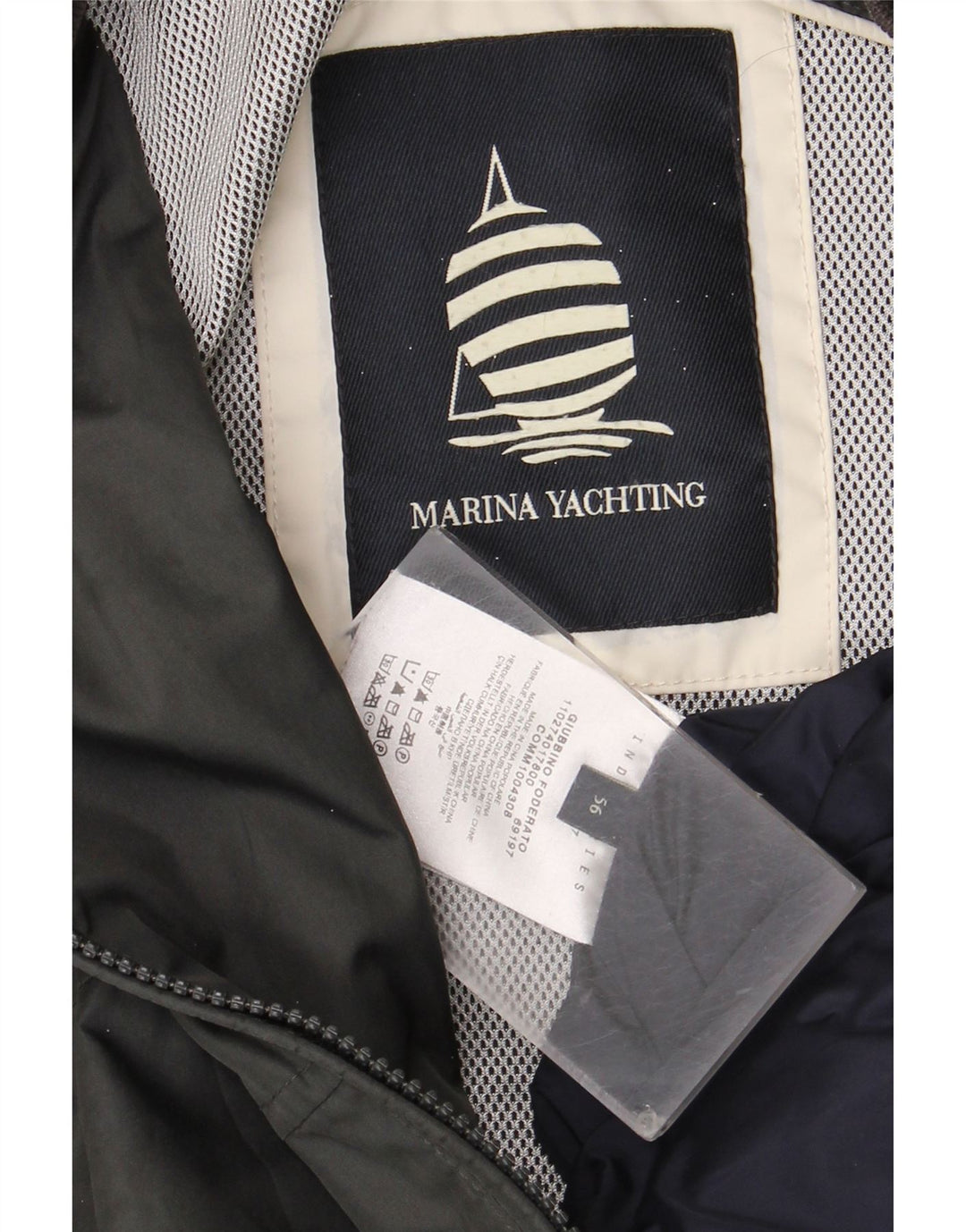 Marina Yachting Chaqueta Bomber Hombre IT 56 3XL Verde Poliéster