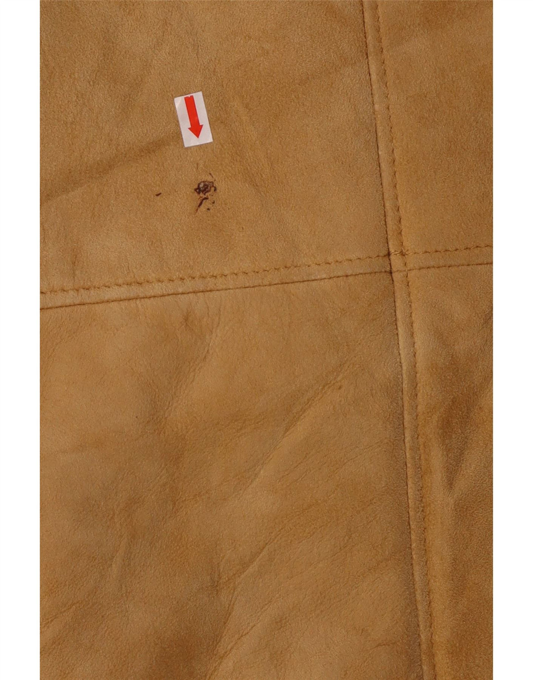 Vintage mujer Sherpa Shearling abrigo Reino Unido 14 grande beige