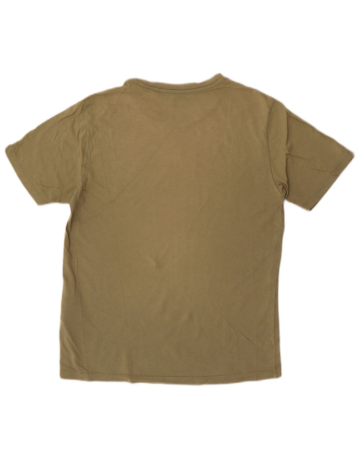 Levi's Camiseta gráfica para hombre Top Small Khaki Cotton