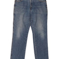 Wrangler Vaqueros rectos desgastados Texas para hombre W36 L32 Algodón azul