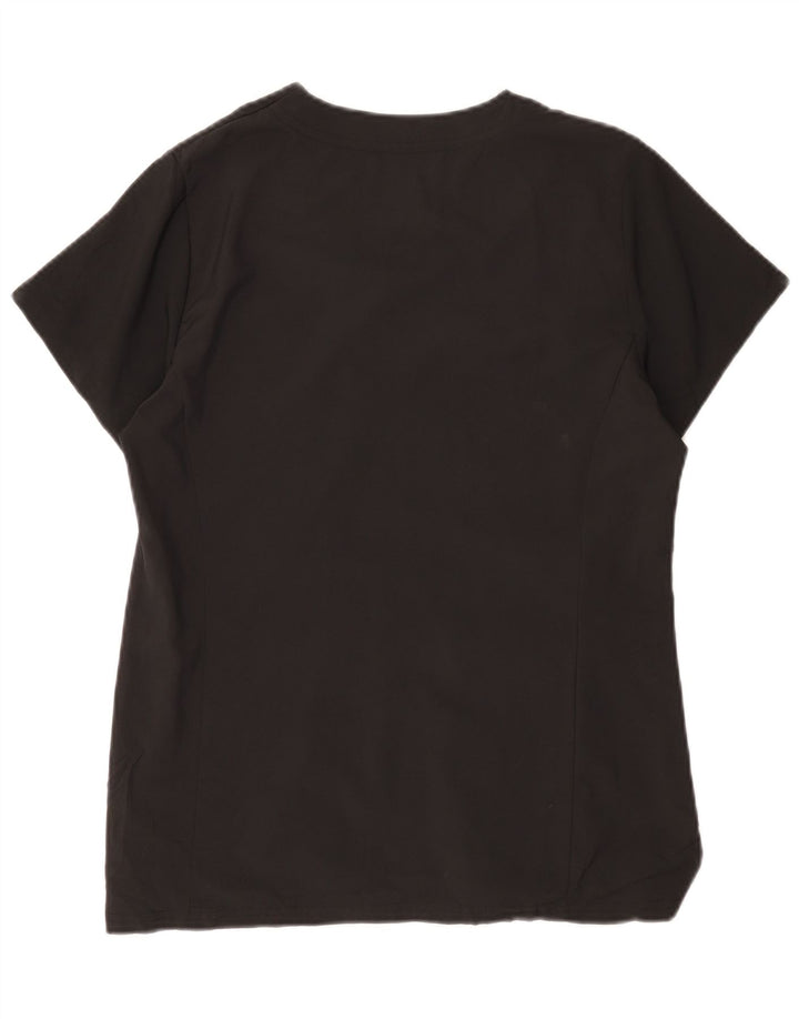 NAUTICA Blusa Mujer Top UK 44 Medio Negro Poliéster