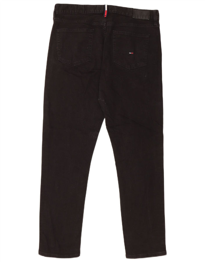 Tommy Hilfiger Vaqueros ajustados para hombre W34 L32 Negro
