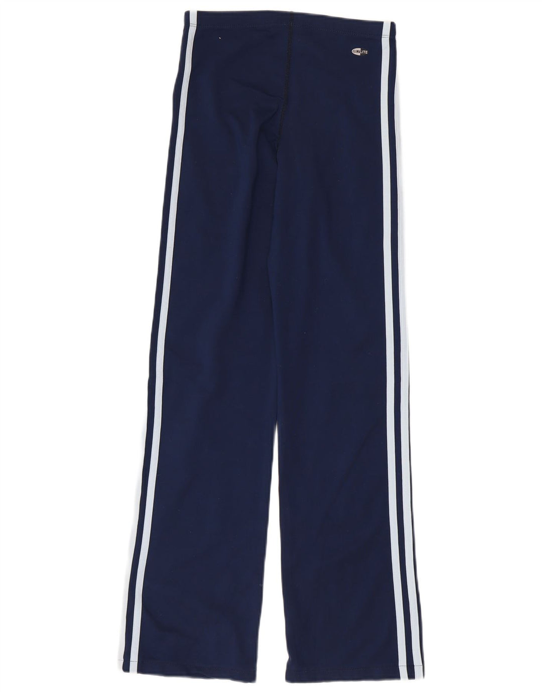 ADIDAS Mujer Climalite Chándal Pantalones UK 10 Pequeño Azul Marino