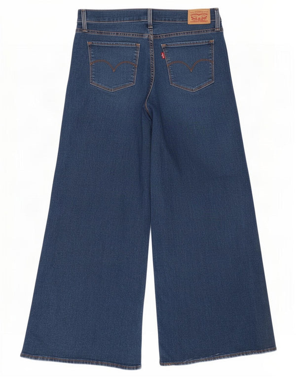 Vaqueros Levi's Mujer 318 Shaping Wide Leg W30 L28 Algodón Azul