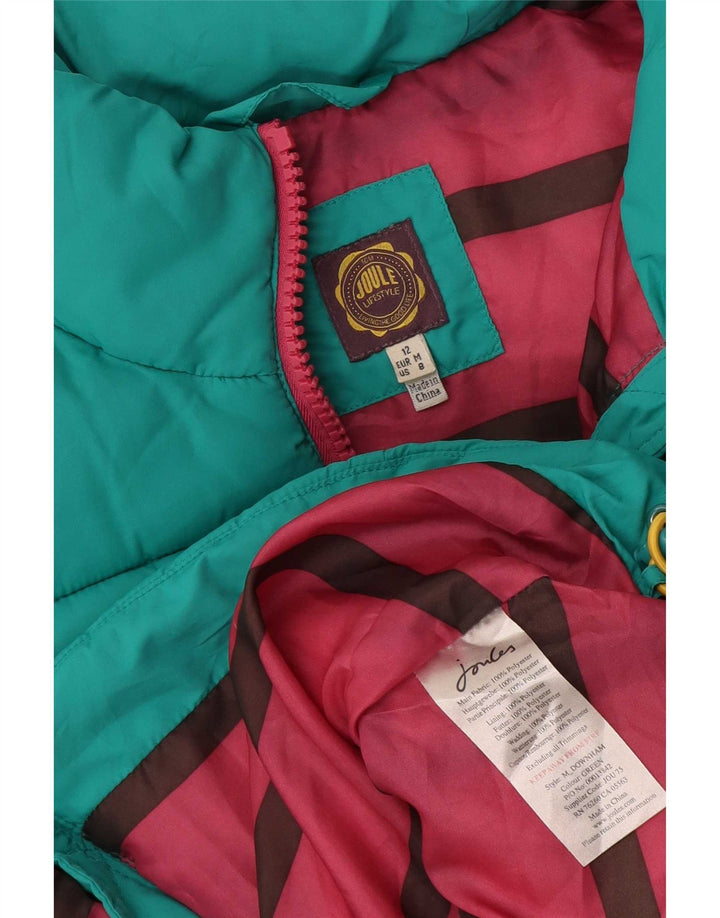 Chaleco acolchado para mujer Joules UK 40 Poliéster turquesa mediano