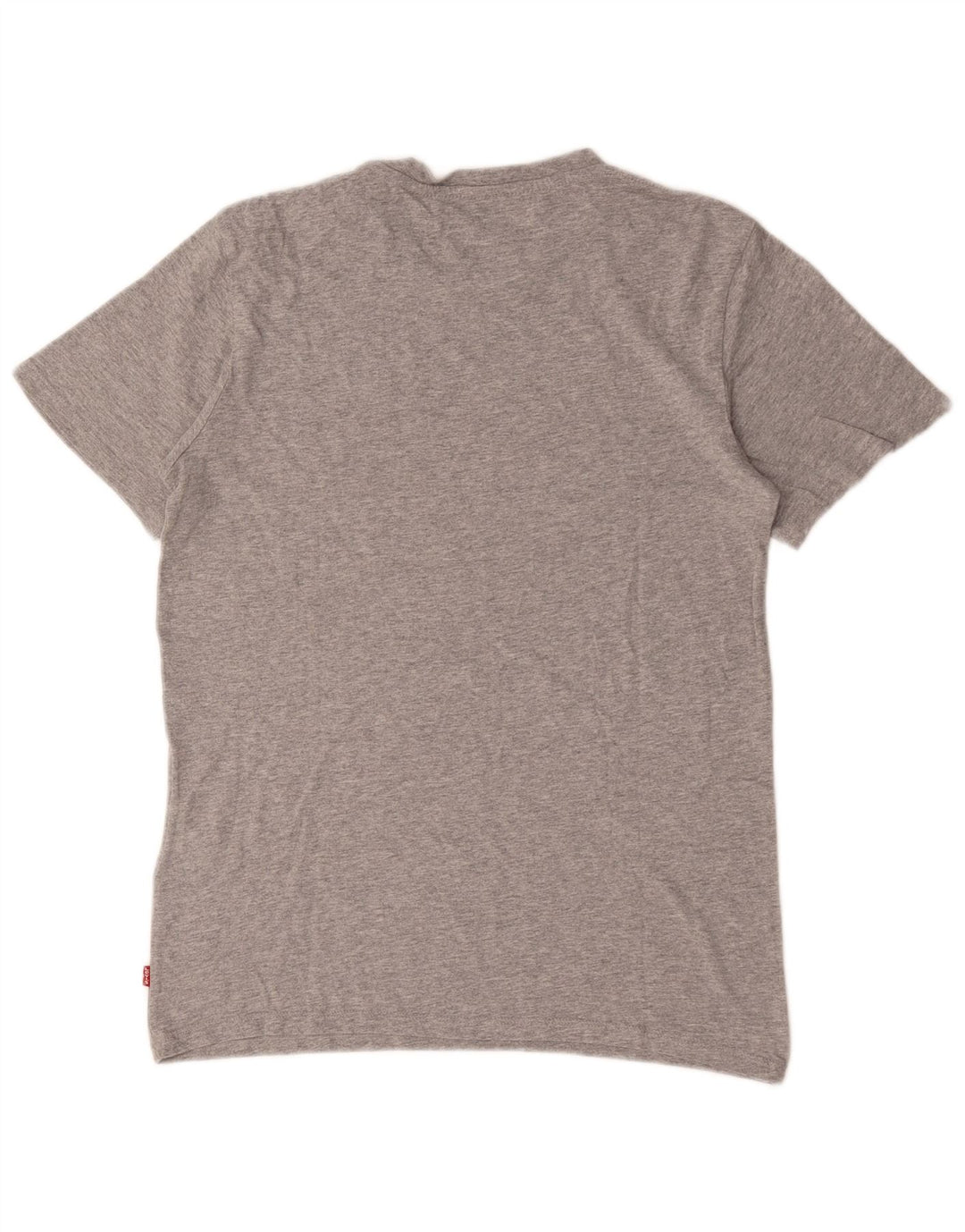 Levi's Camiseta gráfica para hombre Top pequeño de algodón moteado gris