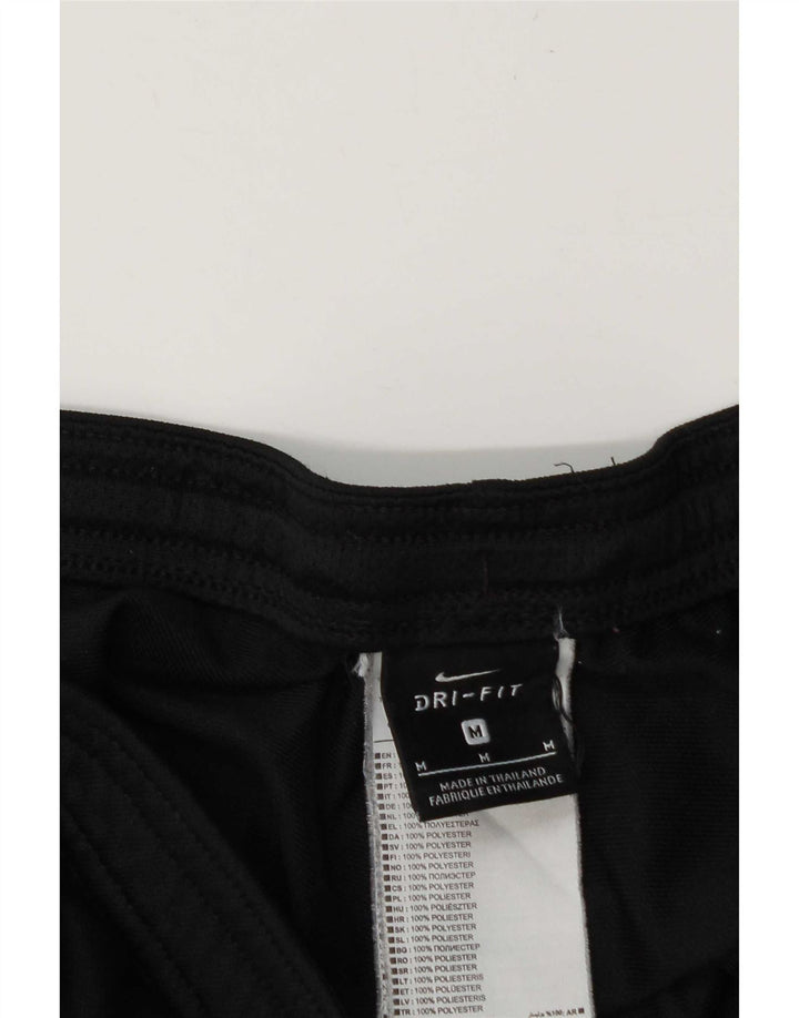 Pantalones De Chándal Nike Dri Fit Para Hombre Poliéster Color Block Negro Mediano