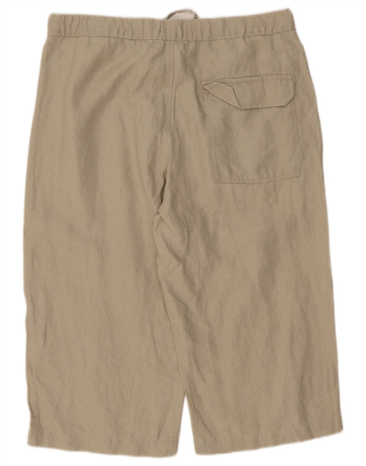 Marks & Spencer Bermudas Blue Harbor para hombre W34 Large Beige Linen