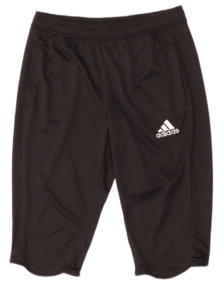 Adidas Mens Climalite Sport Shorts Medio Negro Poliéster