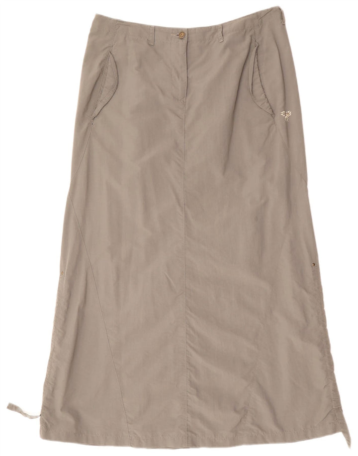 Jack Wolfskin Maxifalda de viaje para mujer UK 12/14 Medium W32 Poliamida gris