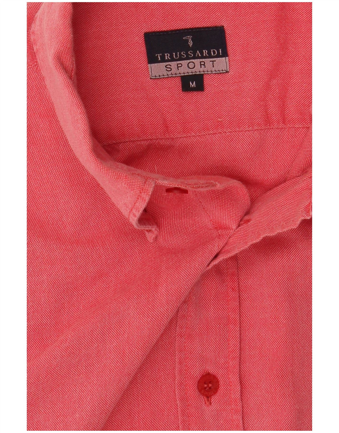 TRUSSARDI Camisa Manga Corta Hombre Rojo Mediano
