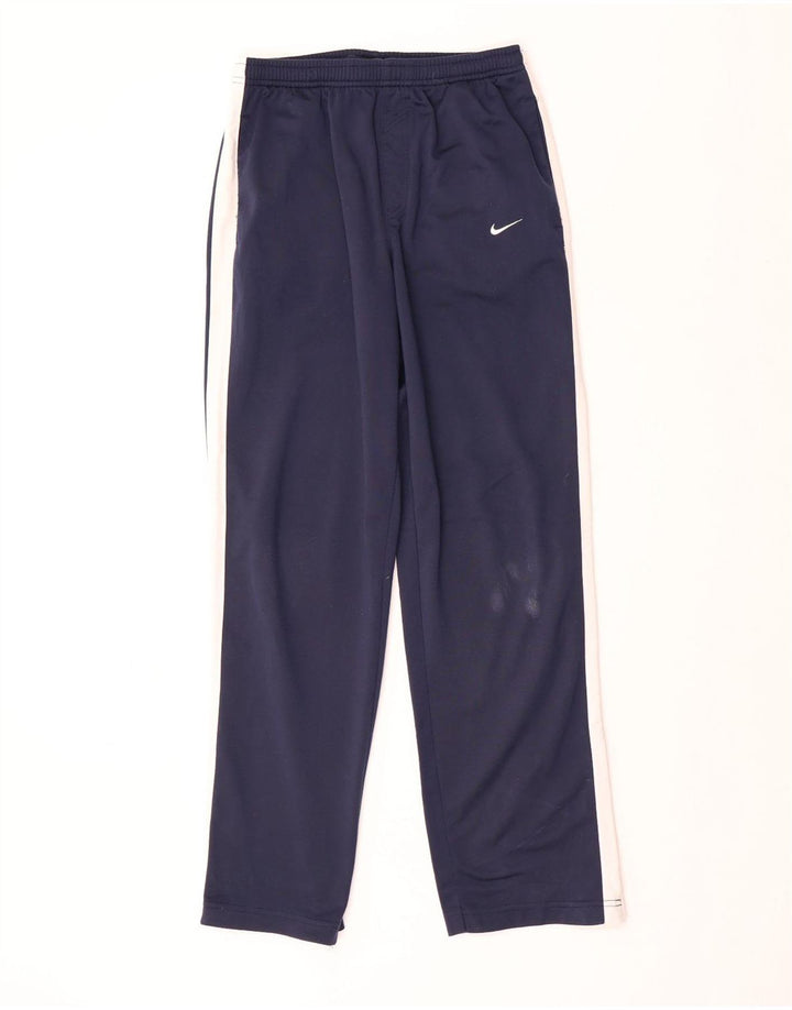 NIKE Pantalones de chándal para niños 12-13 años Grande Azul Marino Colorblock