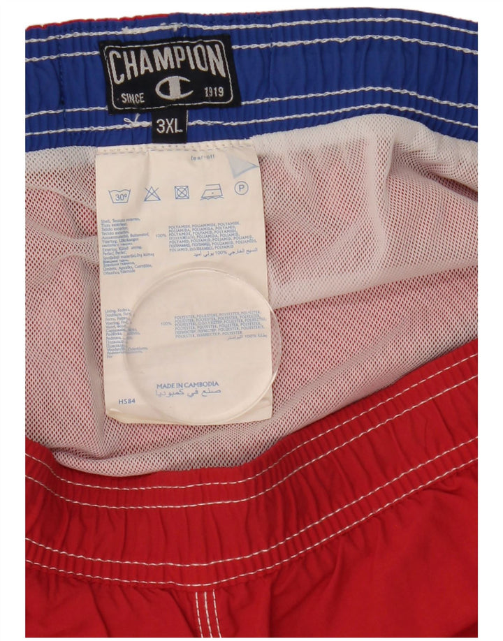 Champion Bañador Hombre 3XL Poliamida Rojo