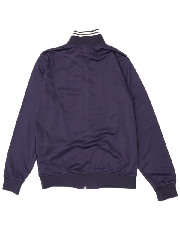 Kappa Mens Chándal Top Chaqueta Grande Azul Marino Poliéster