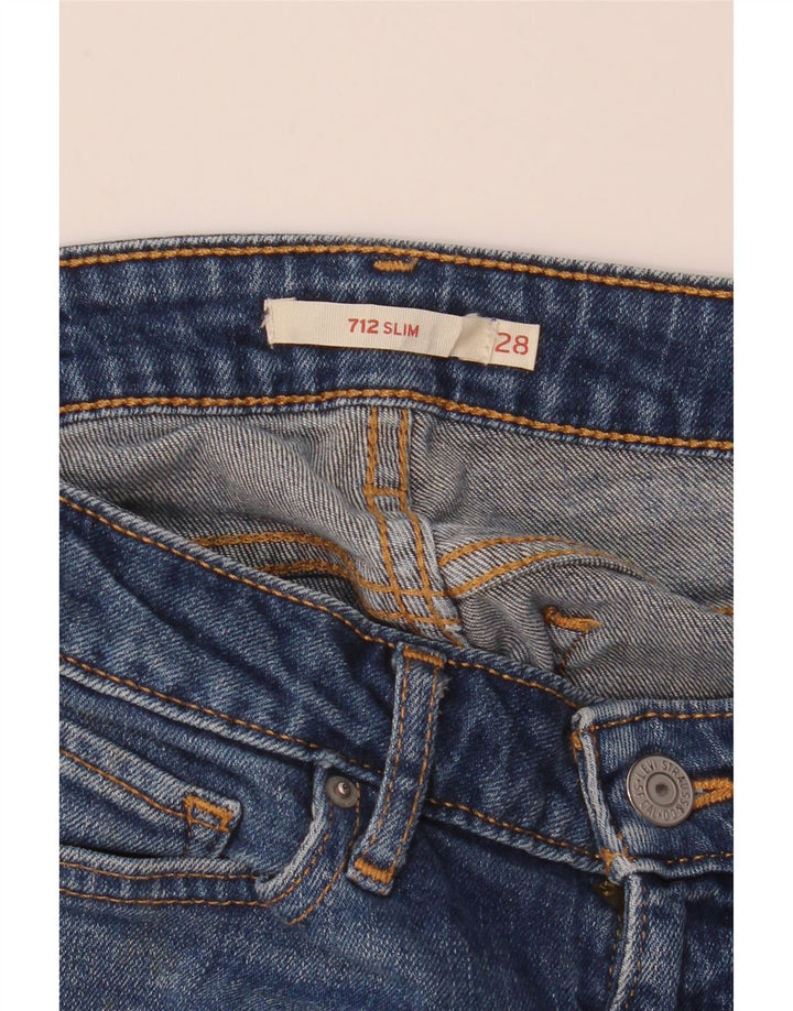 Vaqueros Levi's 712 Slim para mujer W28 L31 Azul