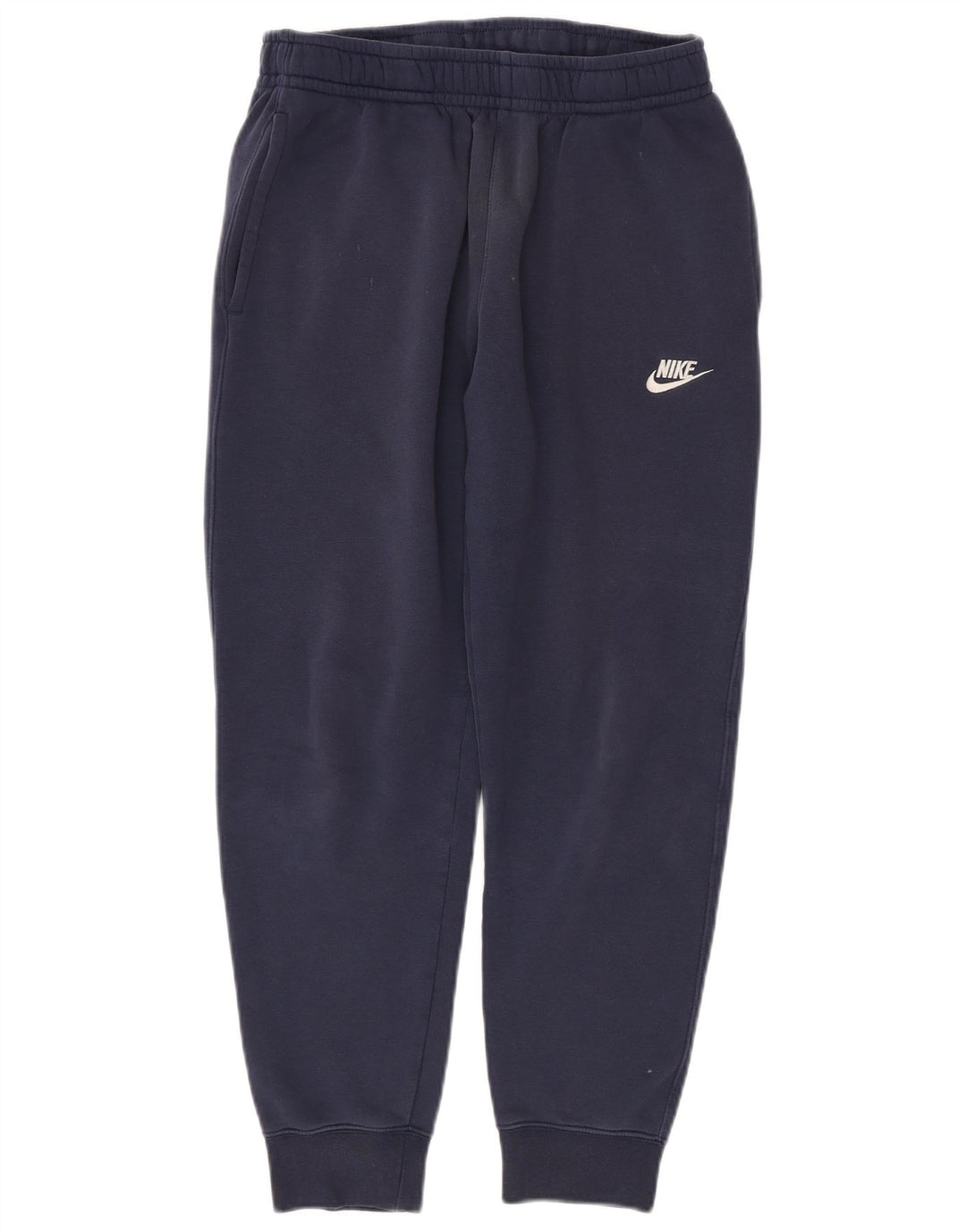 NIKE Hombre Pantalones de Chándal Joggers Small Azul Marino Algodón