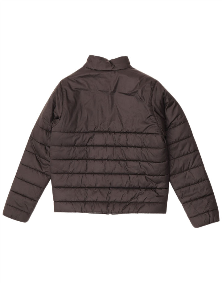 Puma Chaqueta acolchada con gráfico para niño 13-14 años Negro Poliéster