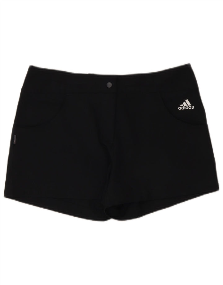 Adidas Pantalones cortos Climalite para mujer UK 10 Small W30 Poliéster negro