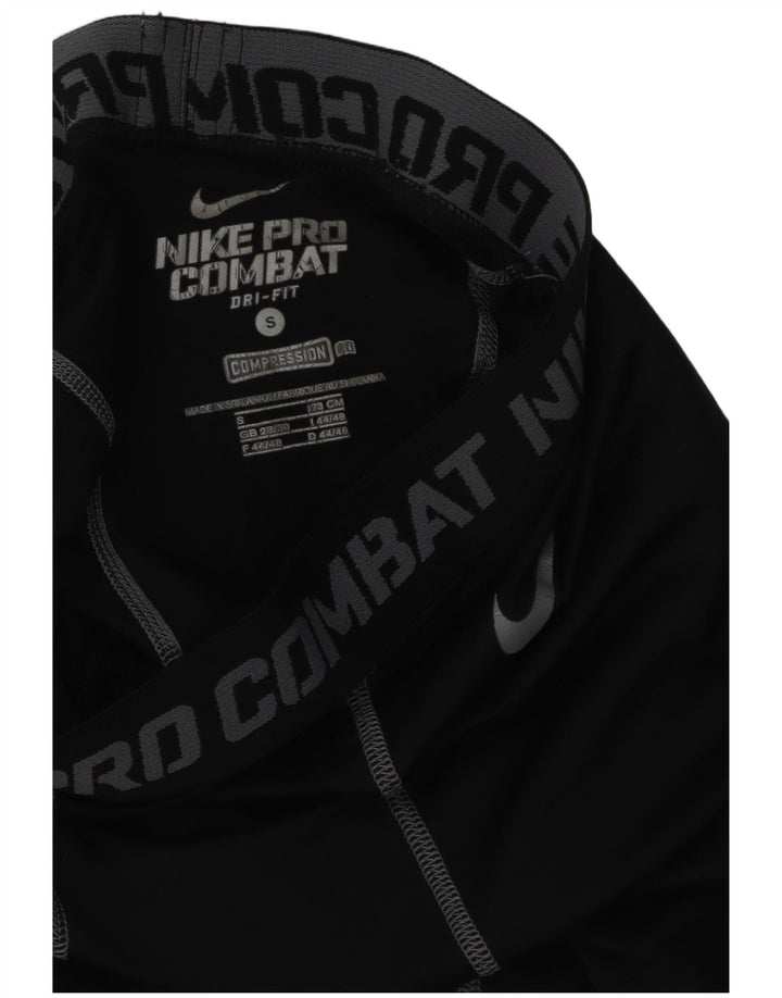 Nike Dri Fit Graphic Leggings para hombre, pequeño, negro, sintético