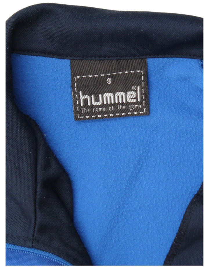 Hummel Hombre Chándal Top Chaqueta Small Azul Colorblock