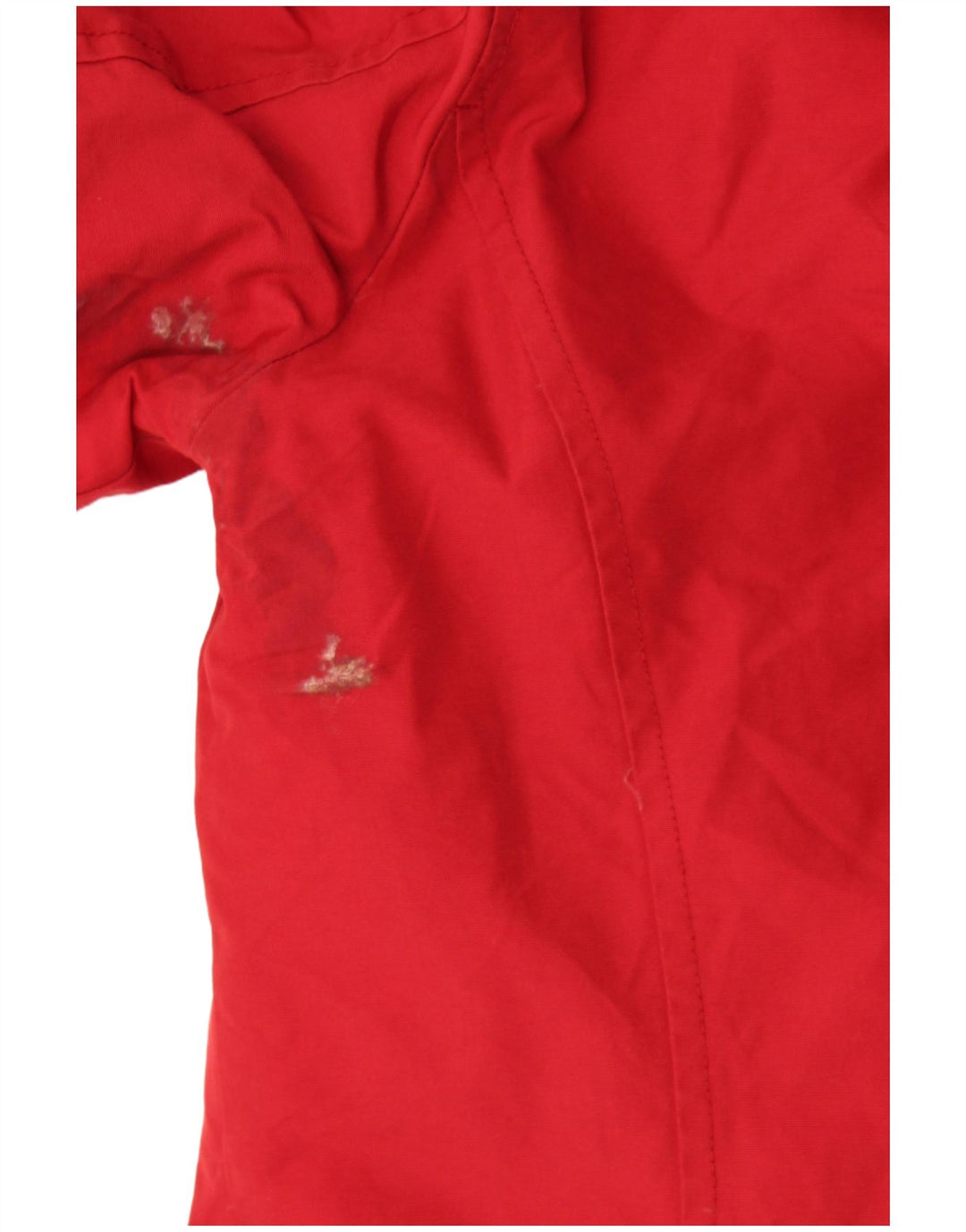 Woolrich Abrigo acolchado extragrande con capucha para mujer UK 10 Small Borgoña