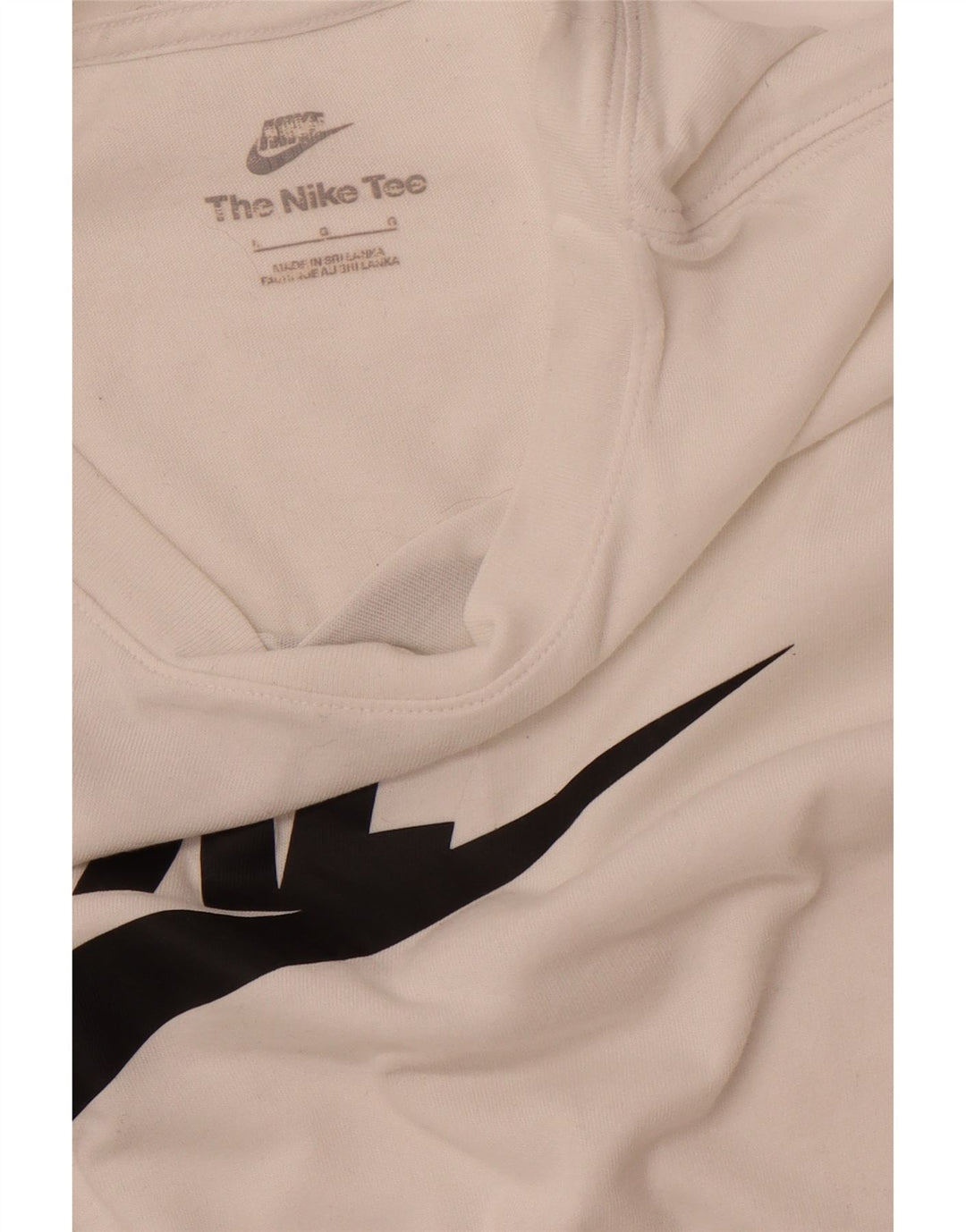 NIKE Camiseta gráfica para hombre, talla grande, blanca