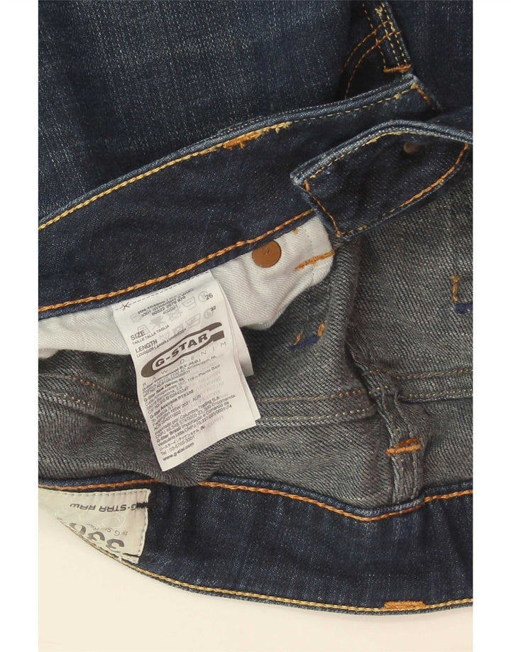 Vaqueros G-Star Mujer 3301 Slim W26 L32 Algodón Azul