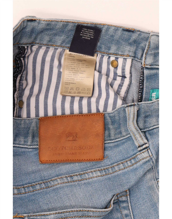 Vaqueros Slim Mujer Scotch & Soda W29 L32 Algodón Azul