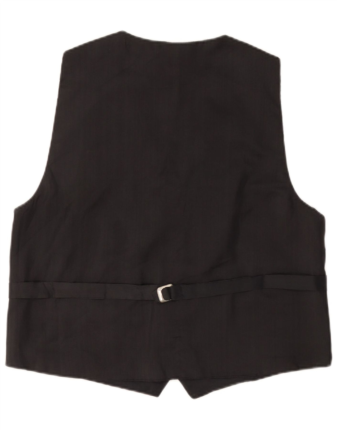 Vintage hombres patrón abstracto chaleco grande azul