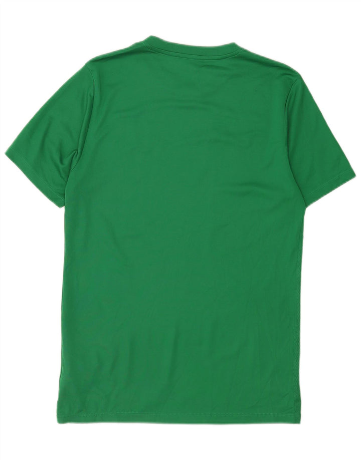 Camiseta Nike Dri Fit Graphic para hombre, parte superior de poliéster verde medio