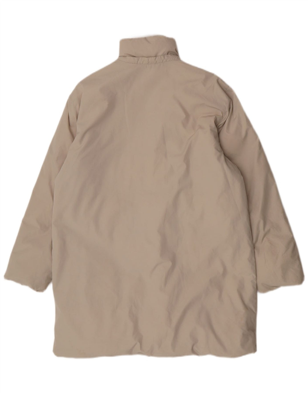 Sergio Tacchini Abrigo acolchado para mujer IT 46 Poliéster beige grande