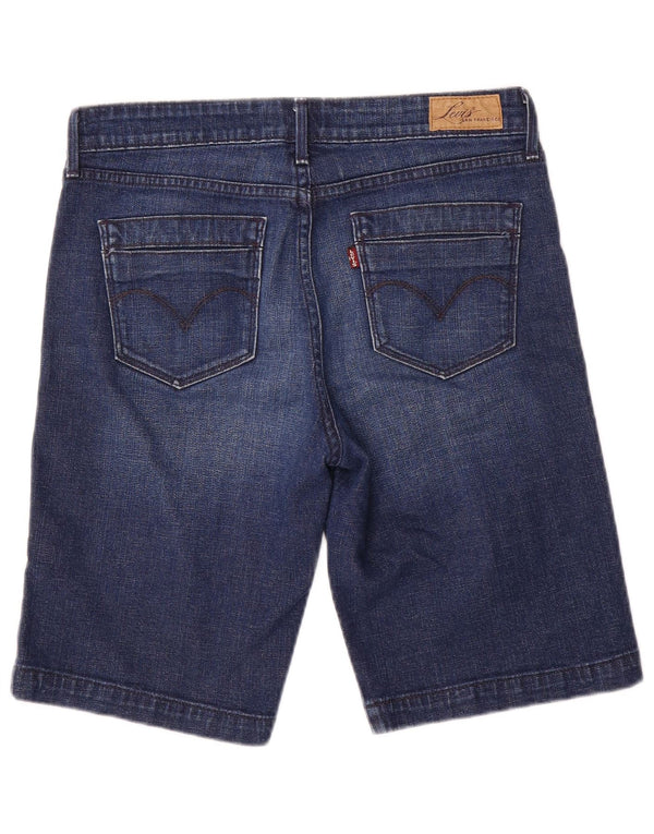 Levi's Demi Curve Pantalones cortos de mezclilla de corte clásico para mujer US 8 Medium W28 Azul