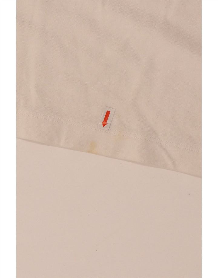 NIKE Camiseta gráfica para niños 13-14 años XL Blanco Algodón