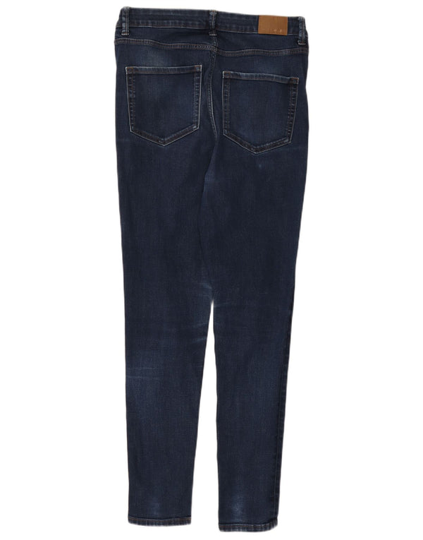 Marks & Spencer Jeans ajustados Ivy para mujer UK 12 Medium W32 L28 Algodón azul