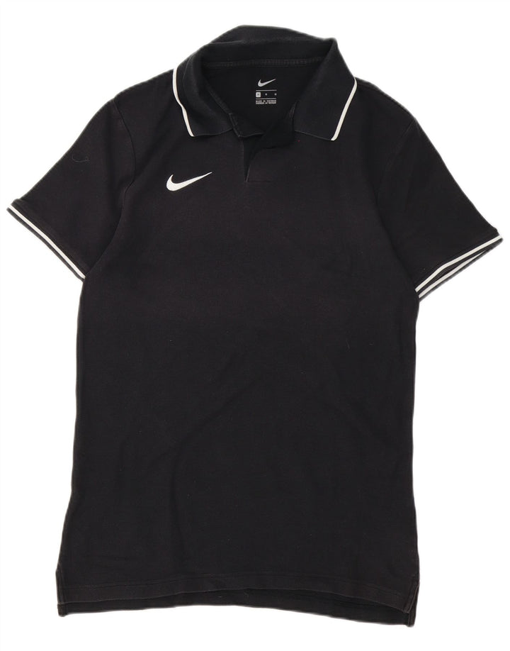 Polo Nike Hombre De Algodón A Rayas Negro Mediano