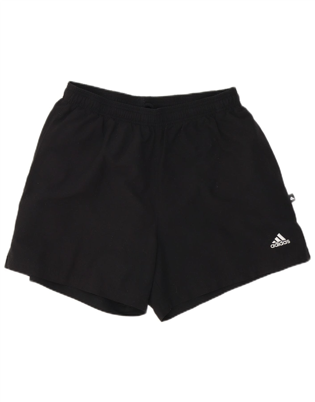 Adidas - Pantalones cortos deportivos para hombre, talla grande, poliéster, color negro