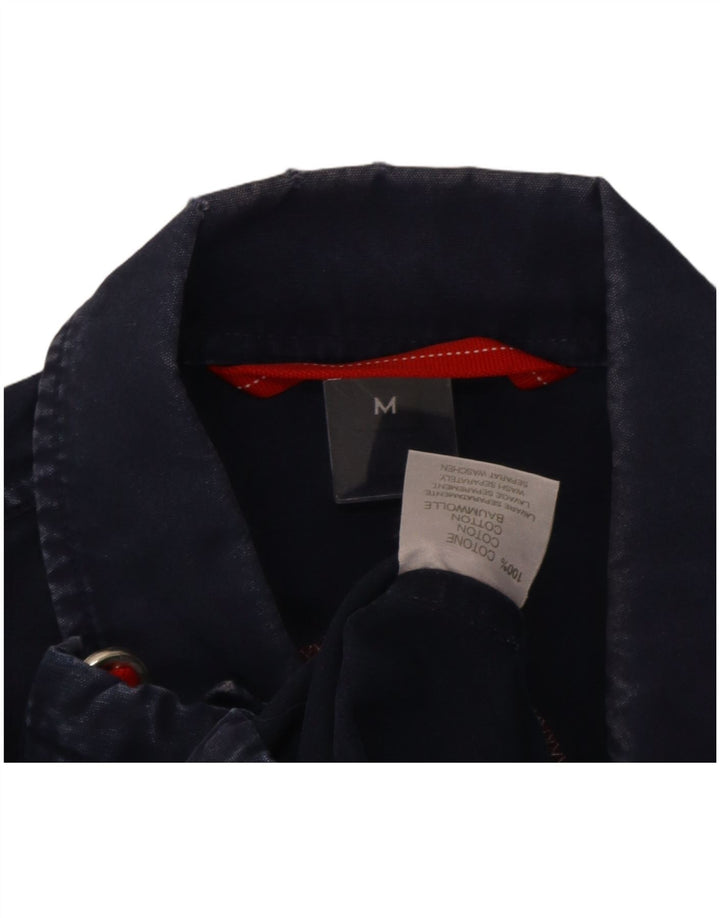 Murphy & Nye Chaqueta Bomber para Hombre UK 38 Mediana Azul Marino Algodón