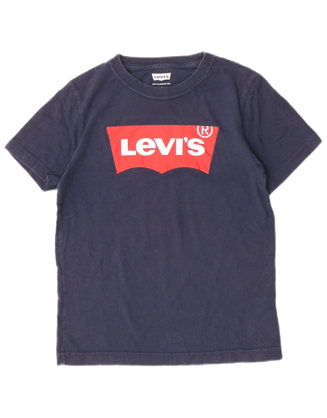 Levi's Camiseta Regular Graphic para Niños 9-10 Años Azul Marino Algodón