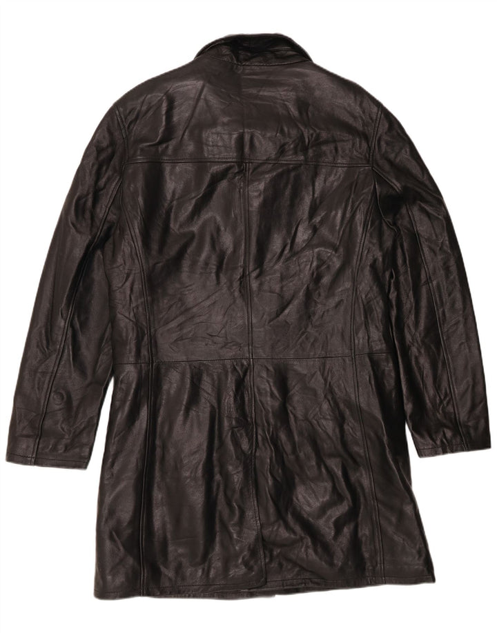 Abrigo de cuero para hombre Private IT 50 Large Black